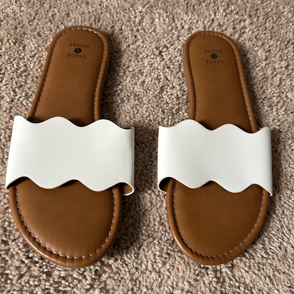 White Sandals